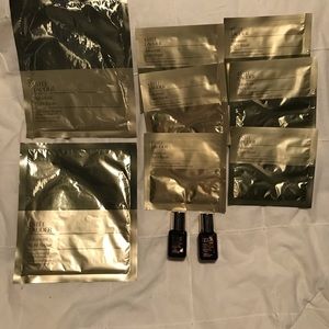 Bundle of Estée Lauder masks and bottles (10 items)